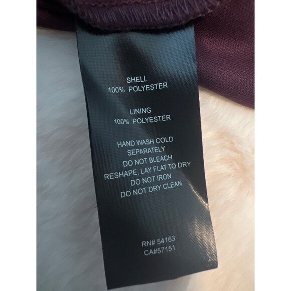 NWT Jessica Howard Burgundy Pink Floral Maxi Dress‎ 16W, WeddingElegant MSRP$169 - Picture 12 of 12